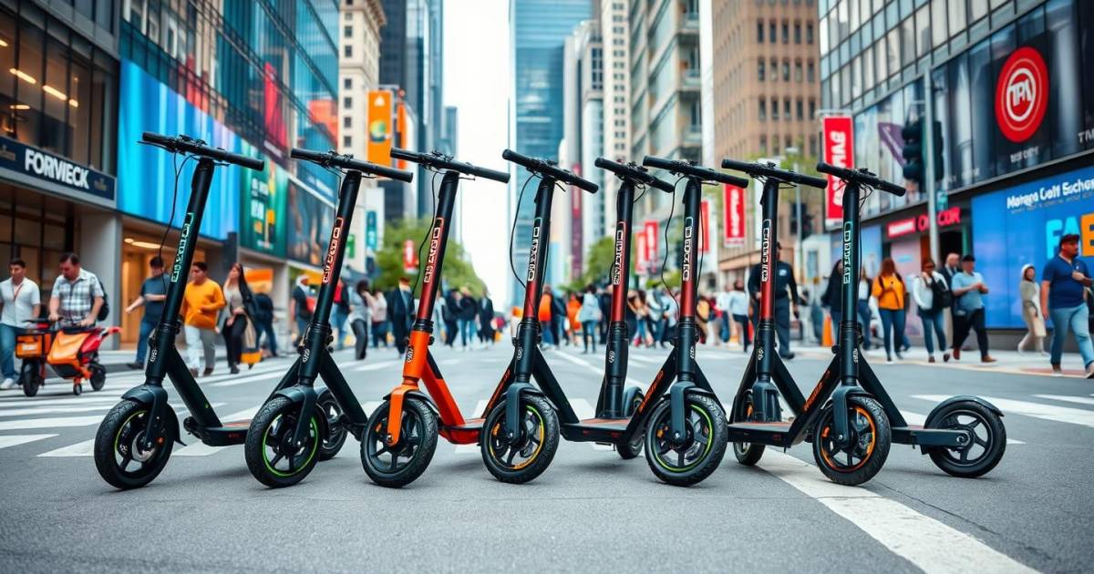 Les 7 nouvelles trottinettes électriques pliables qui vont révolutionner vos déplacements urbains en 2024