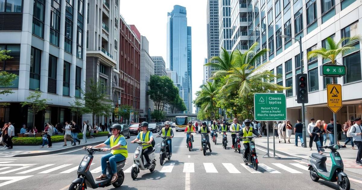 Les nouvelles règles de sécurité pour trottinettes électriques en ville : ce qui change en 2024